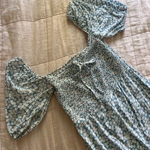 Faithfull the Brand Floral Midi Dress